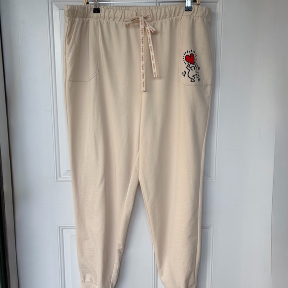 keith haring Pants - •Keith Haring• Women's Graphic Jogger Sweatpants - Size XXL